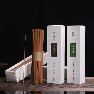 zensoullab New Spice 200g Boxed Incense Old Mountain Sandalwood Mugwort Incense Sandalwood Incense Buddha Incense