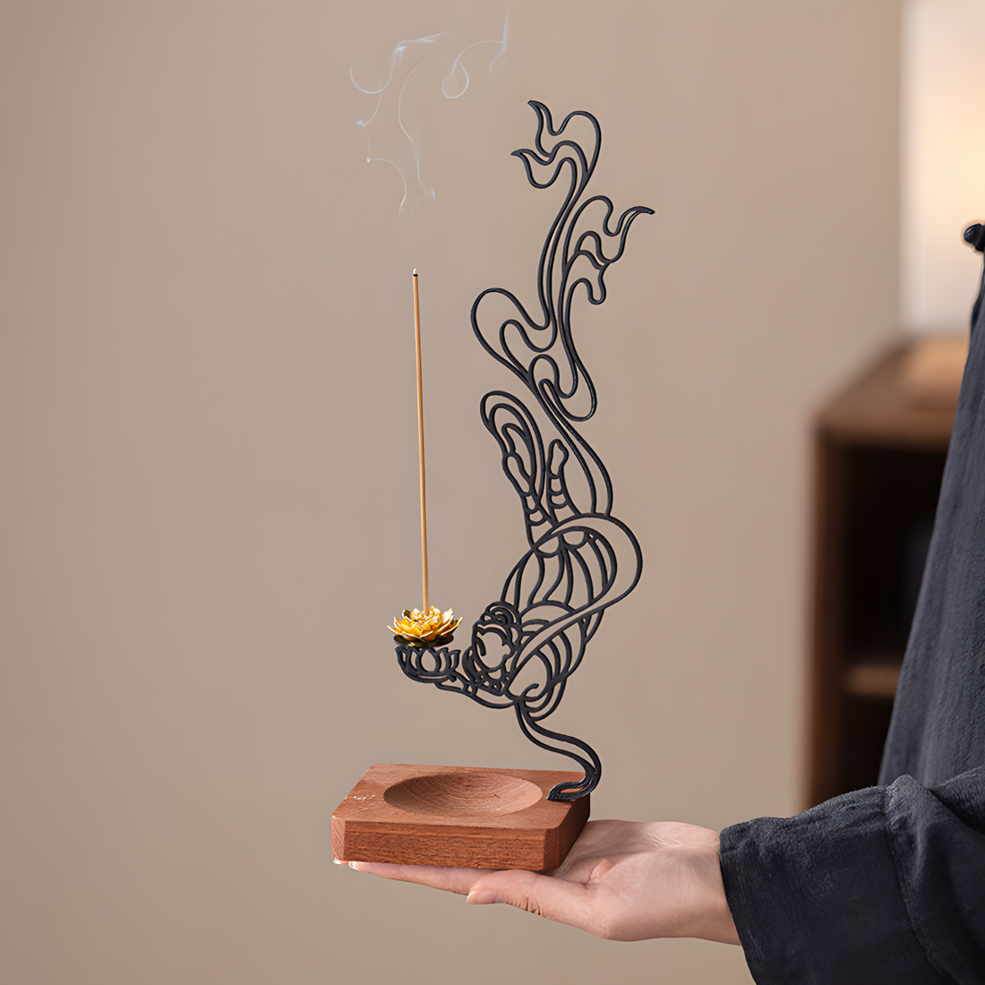 Zensoullab|“Celestial Offering”  | Dunhuang Flying Apsara Incense Holder