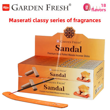 zensoullabGF Hot-Selling Indian Incense 18 Flavors Masala Handmade Sandalwood Agarwood Imported Aromatherapy Incense Stick Tibetan Incense