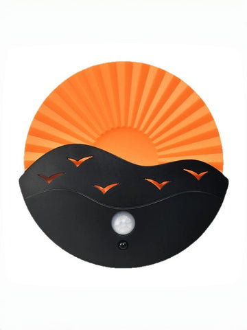 zensoullab Sunrise on the Sea Human Body Sensor Lamp USB Charging Magnetic Wall Lamp Remote Control Timer Stepless Dimming LED Night Light