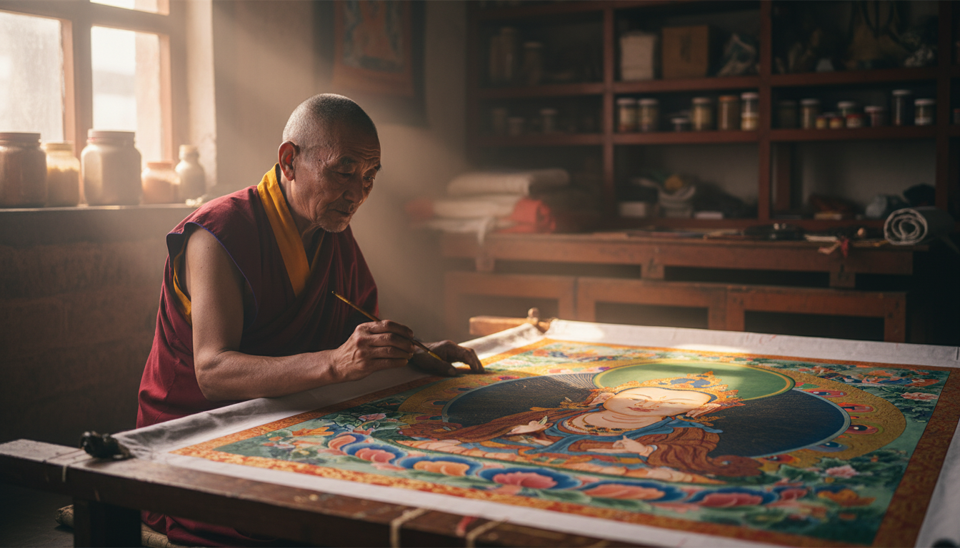 More Than a Painting: Unveiling the Mysteries of Tibetan Thangkas
