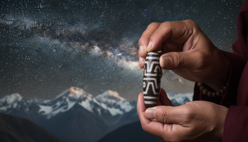 Ancient Legends of Dzi: Guardian Stones from the Himalayas