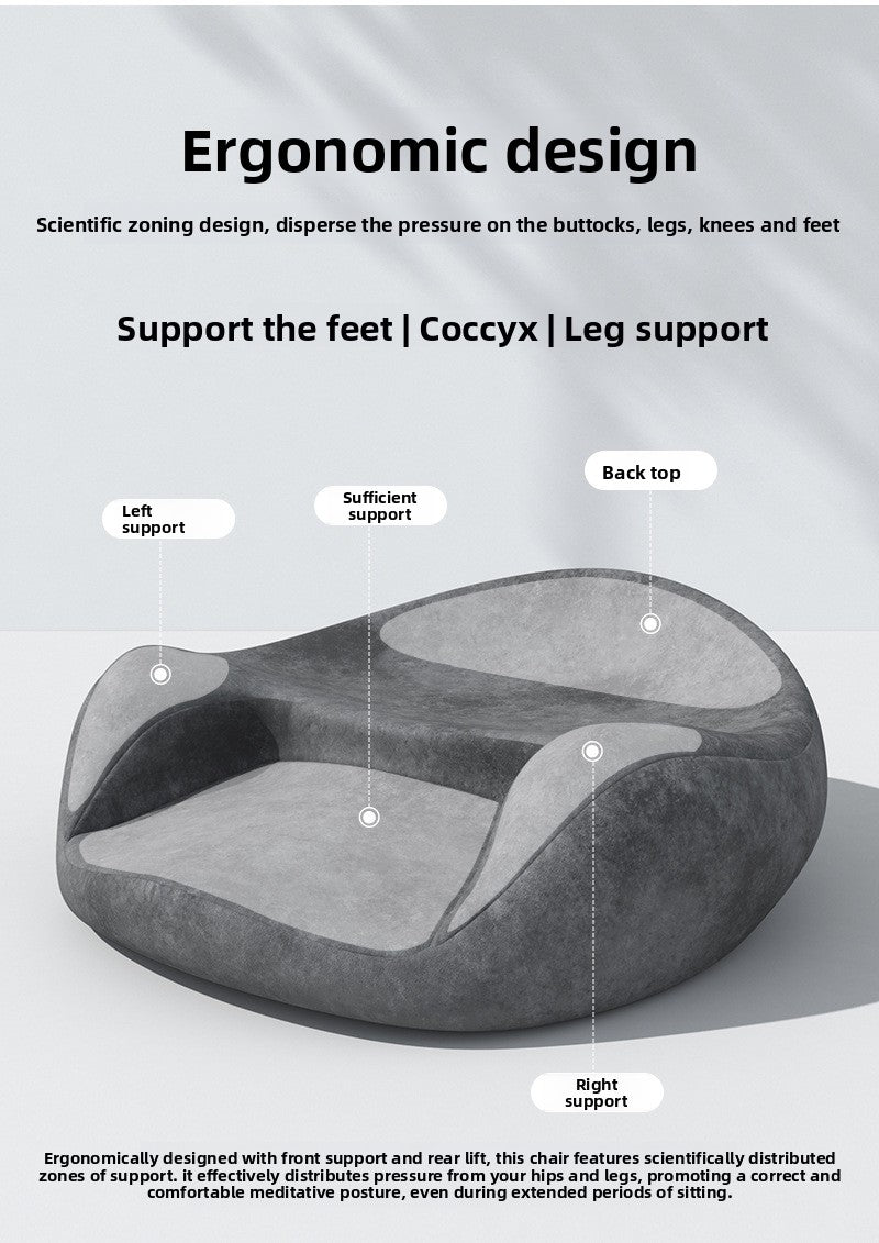 zensoullab Meditation Cushion Memory Foam Yoga Mat Meditation Zen Meditation Meditation Worship Cushion Long Sitting Not Collapse Ergonomic Lazy Cushion