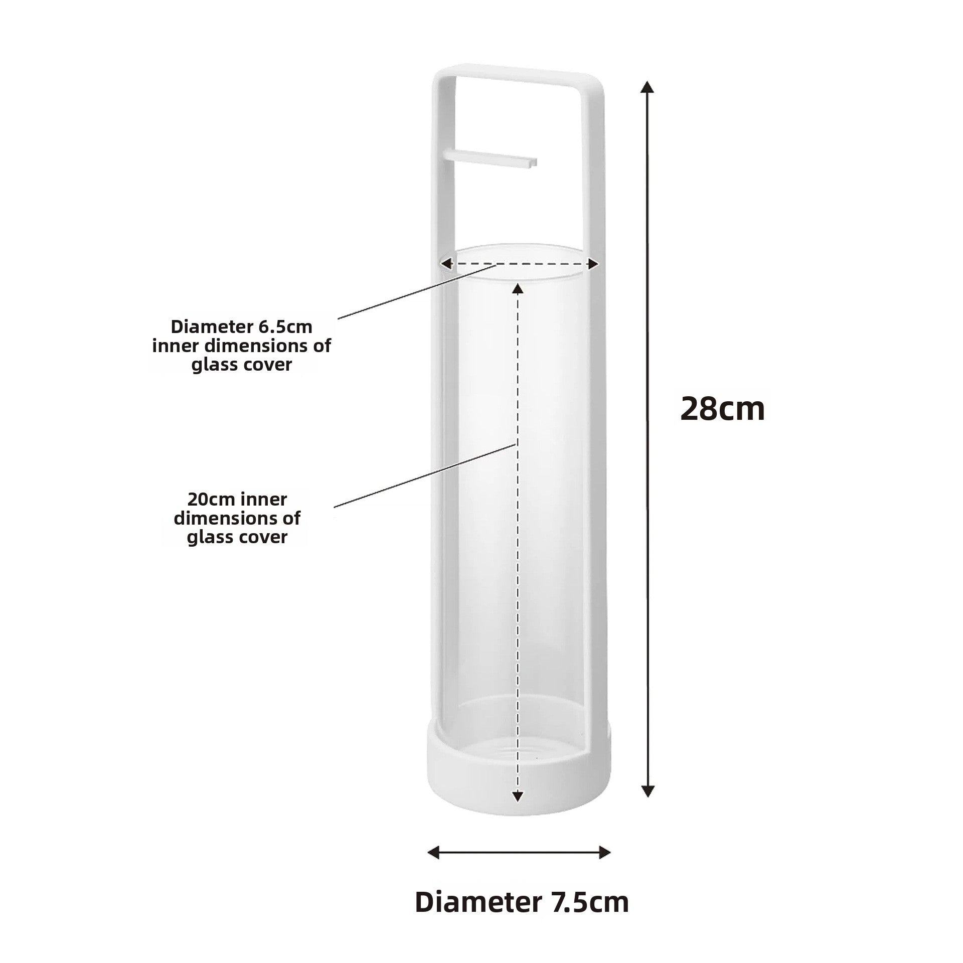 zensoullab Glass Hanging Incense Burner