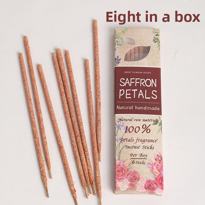 zensoullab Argentina Incense Rose Osmanthus Petal Incense Fragrant Incense Azalea Sandalwood Saffron Incense Sticks Home Use