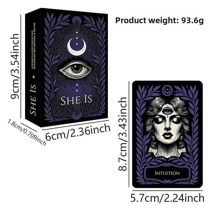 zensoullab 52 Cards of Spiritual Healing Positive Mindfulness Affirmation Cards Self-Care Emotional Cards