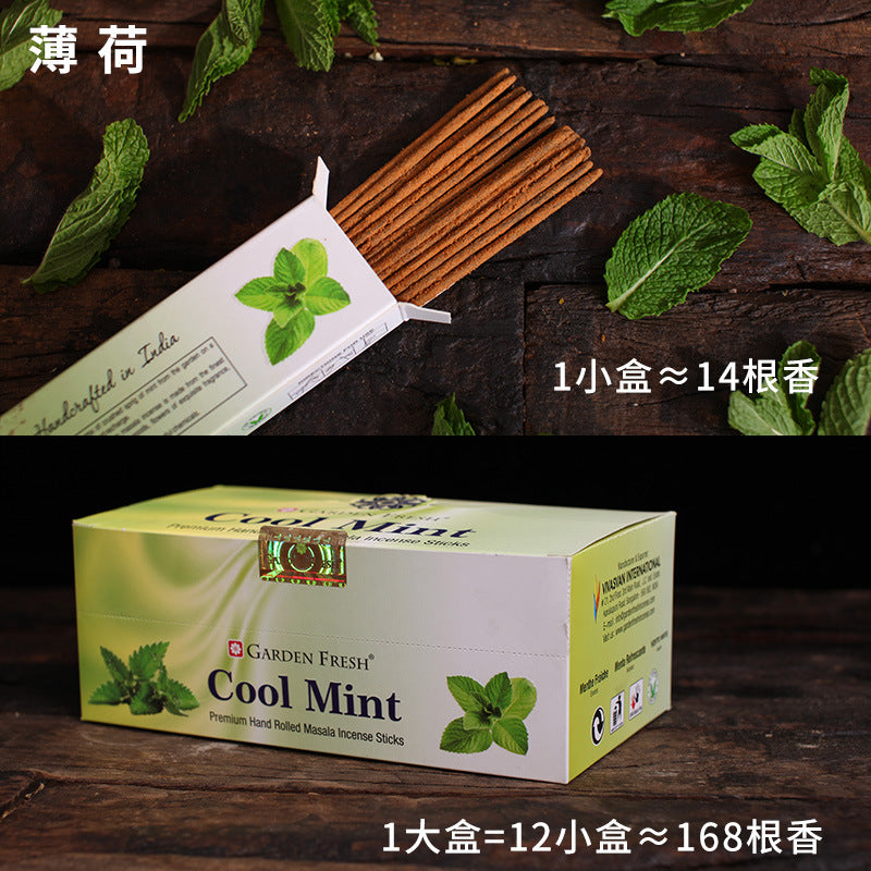 zensoullabGF Hot-Selling Indian Incense 18 Flavors Masala Handmade Sandalwood Agarwood Imported Aromatherapy Incense Stick Tibetan Incense