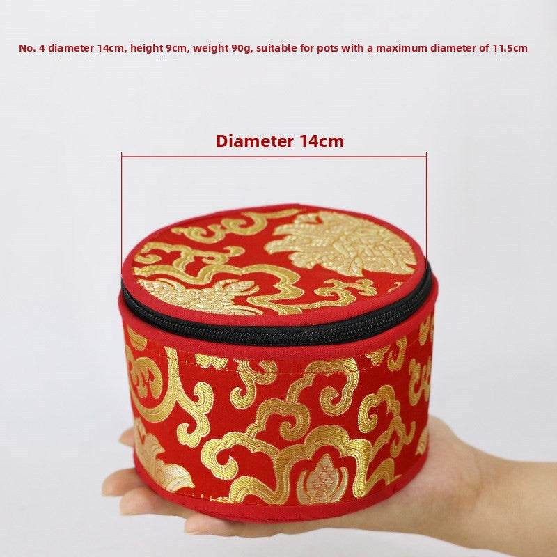 zensoullab Nepal Handmade Sound Bowl Bag Buddha Sound Bowl Packaging Bag Tibet Singing Bowl Gift Packaging Box Buddha Sound Bowl Storage Box