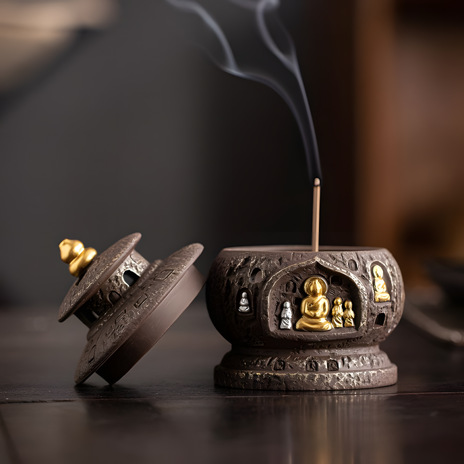 Zensoullab｜Sacred Dunhuang Pagoda Incense Burner