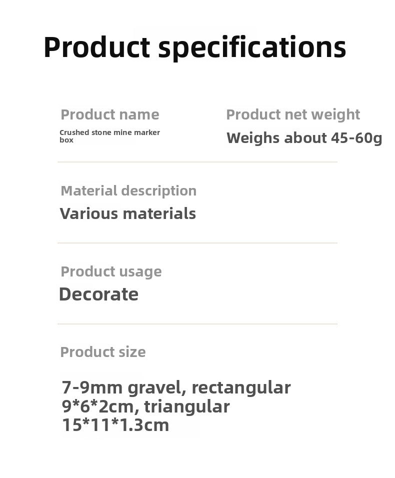 zensoullab Natural Crystal Mineral Specimen Mini Amethyst Raw Stone Gemstone Agate Crystal Craft Mineral Specimen Box