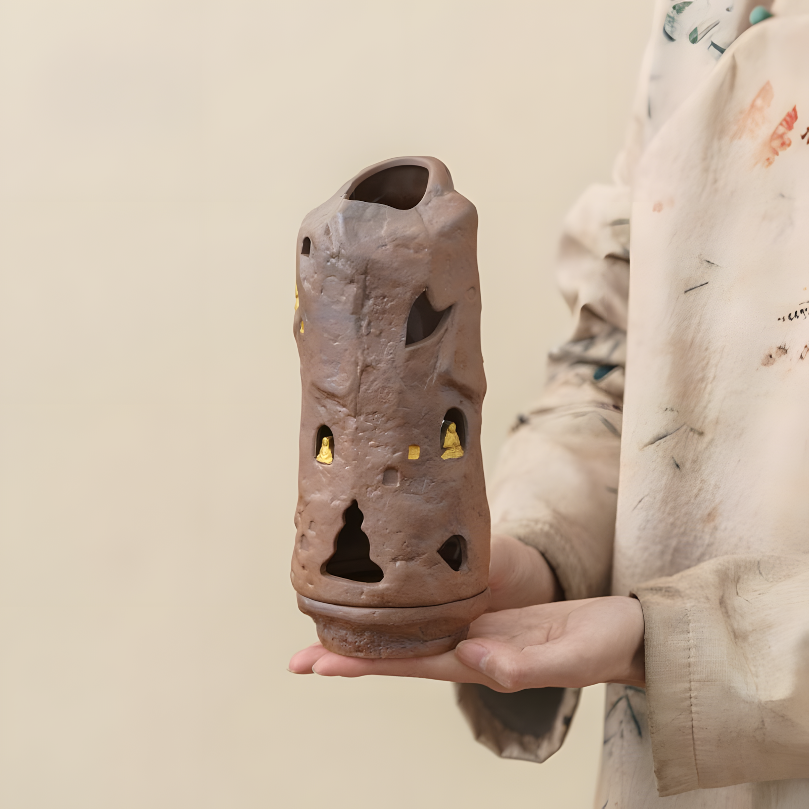 Zensoullab "Silent Sanctuary" Buddha Shadow Incense Holder – Meditation & Inner Peace