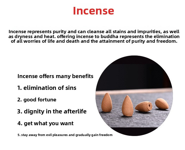 zensoullab Natural Backflow Incense Pellets Agarwood Tower Incense Cones Sandalwood Incense Home Indoor Air Purification Incense Burner Aromatherapy Gift