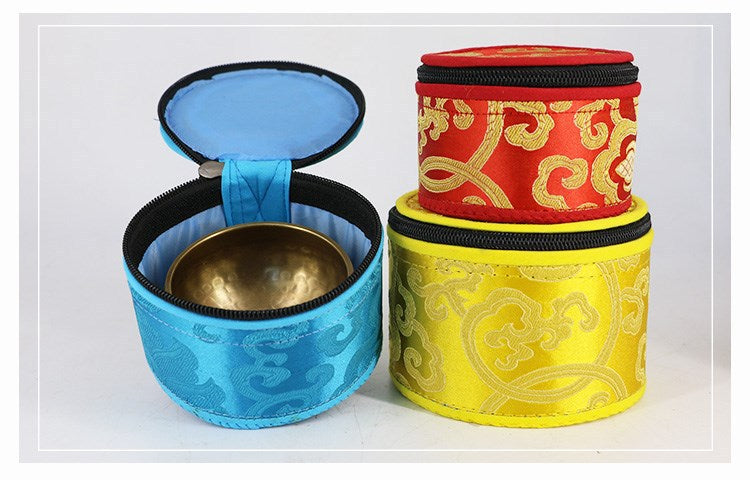 zensoullab Nepal Handmade Sound Bowl Bag Buddha Sound Bowl Packaging Bag Tibet Singing Bowl Gift Packaging Box Buddha Sound Bowl Storage Box