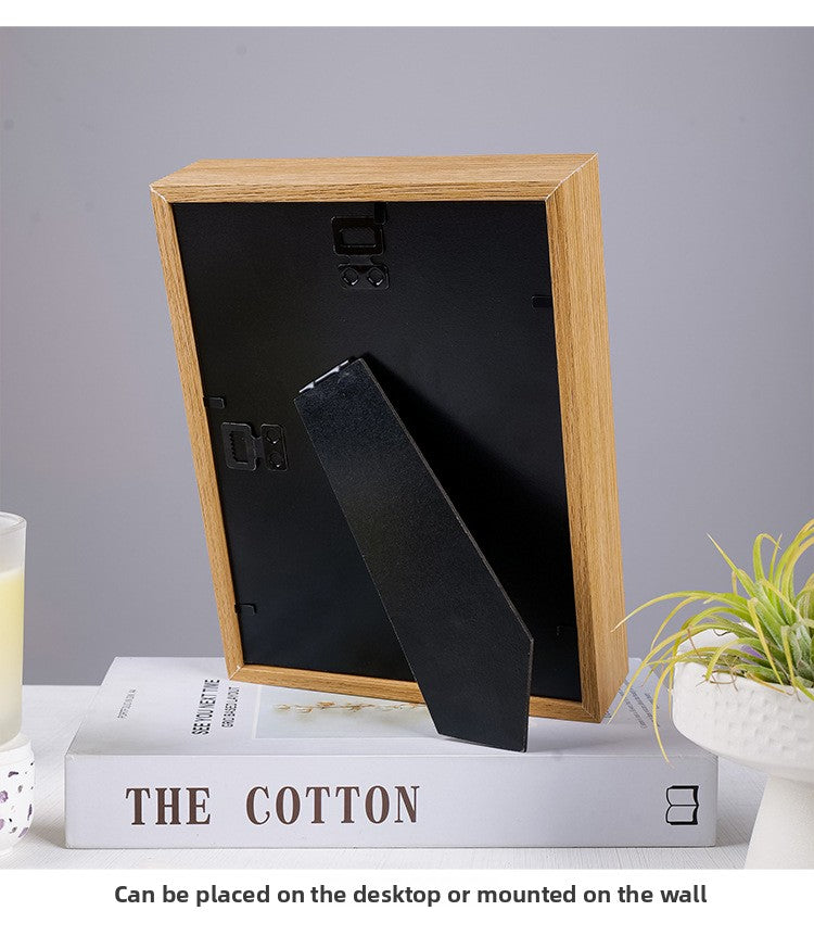 zensoullab Natural Crystal Money Tree Photo Frame Yellow Crystal Amethyst Crystal Stone Photo Frame Housewarming Gift Desktop Wealth-Attracting Ornament