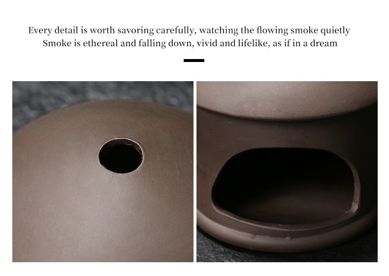 Peruvian Palo Santo Holder Sage Burning Tray Stand Ceramic Aromatherapy Burner Craft