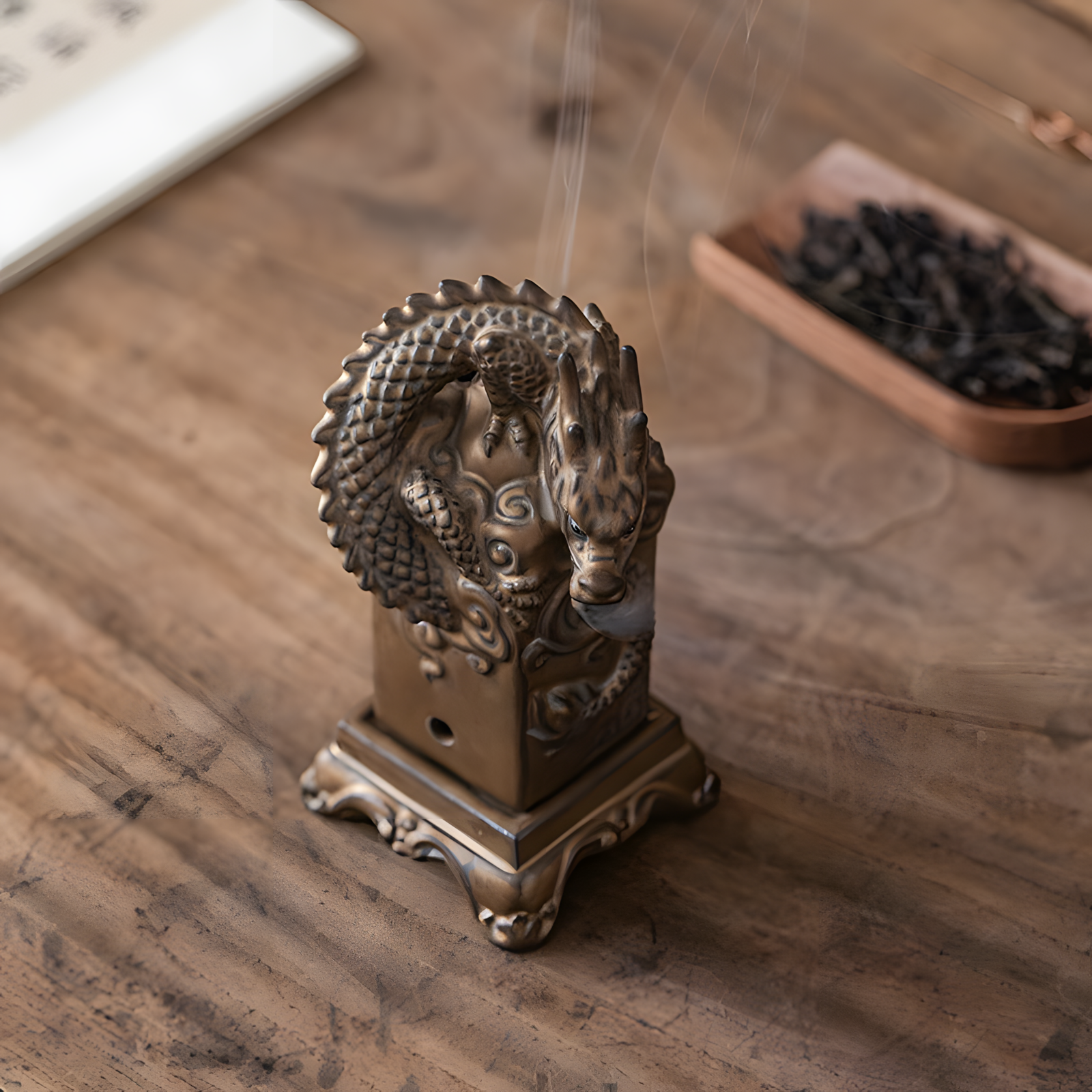 Zensoullab ·  Dragon Guardian Incense Burner