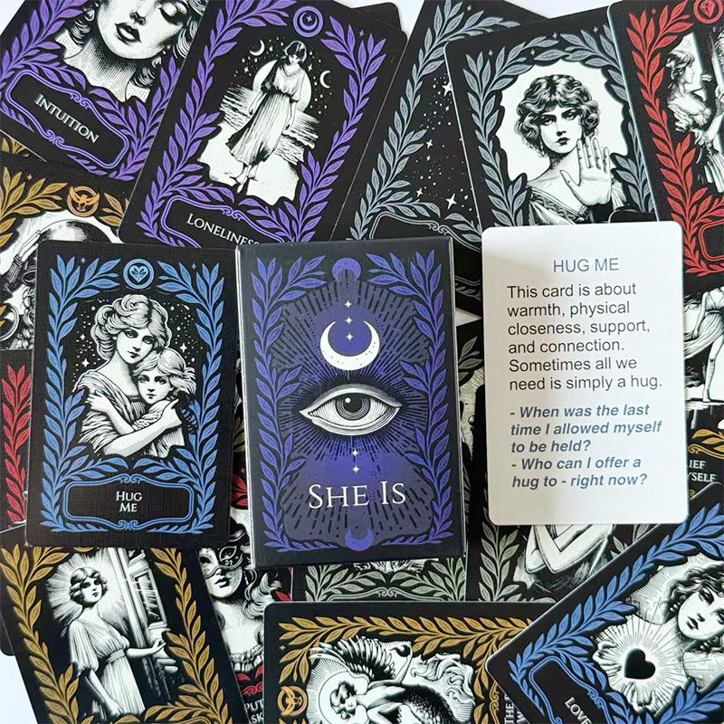 zensoullab 52 Cards of Spiritual Healing Positive Mindfulness Affirmation Cards Self-Care Emotional Cards