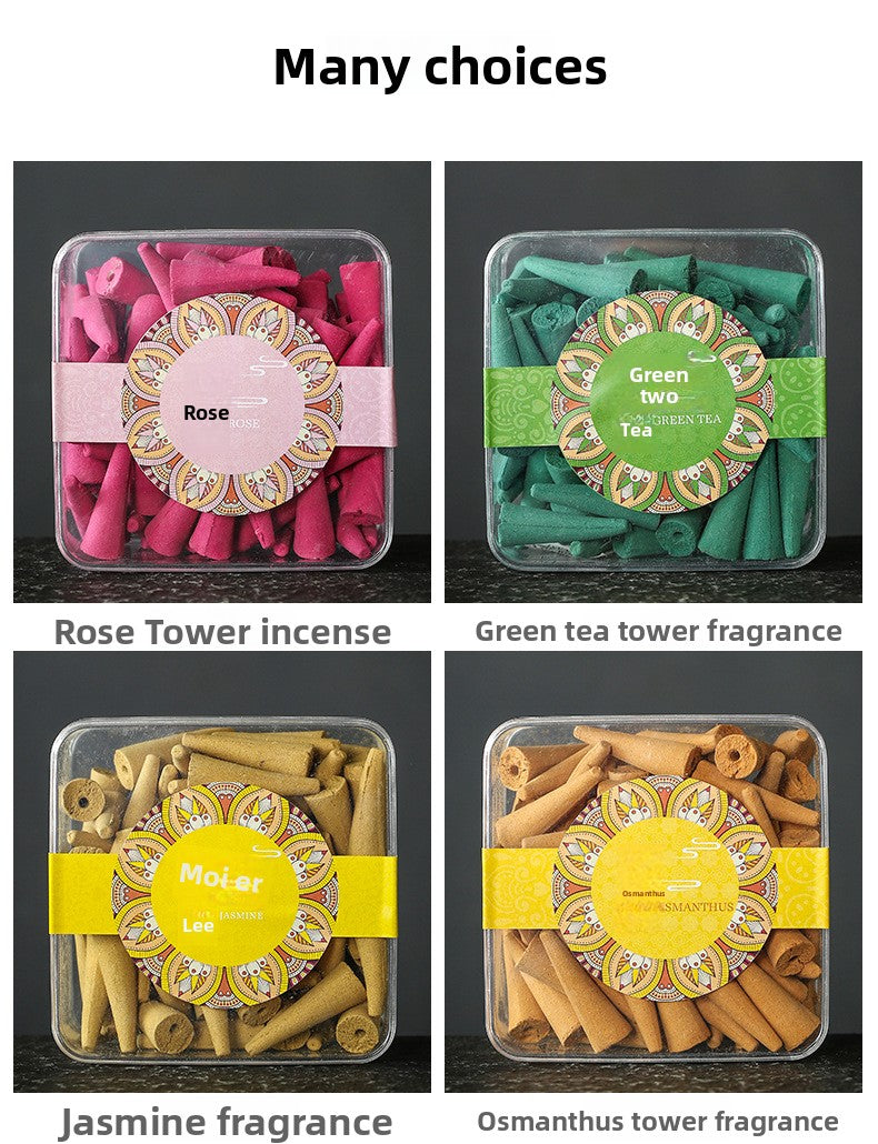 zensoullab Backflow Indoor Home Deodorizing Incense Cones Aromatherapy Sandalwood Deodorizing Home Sandalwood Granules Old Mountain Incense Granules