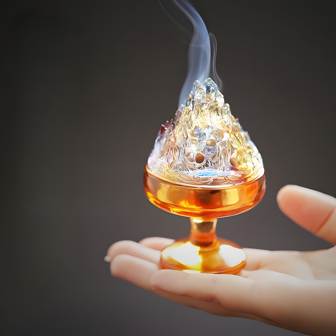 Zensoullab《Mount of Serenity 》 | Meditation & Tea Companion Incense Holder