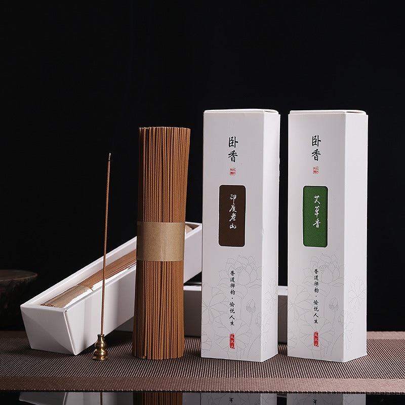 zensoullab New Spice 200g Boxed Incense Old Mountain Sandalwood Mugwort Incense Sandalwood Incense Buddha Incense