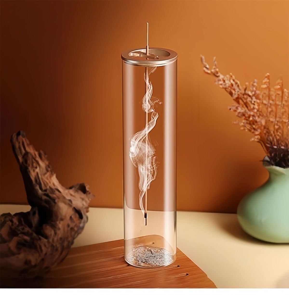 zensoullab Glass Hanging Incense Burner