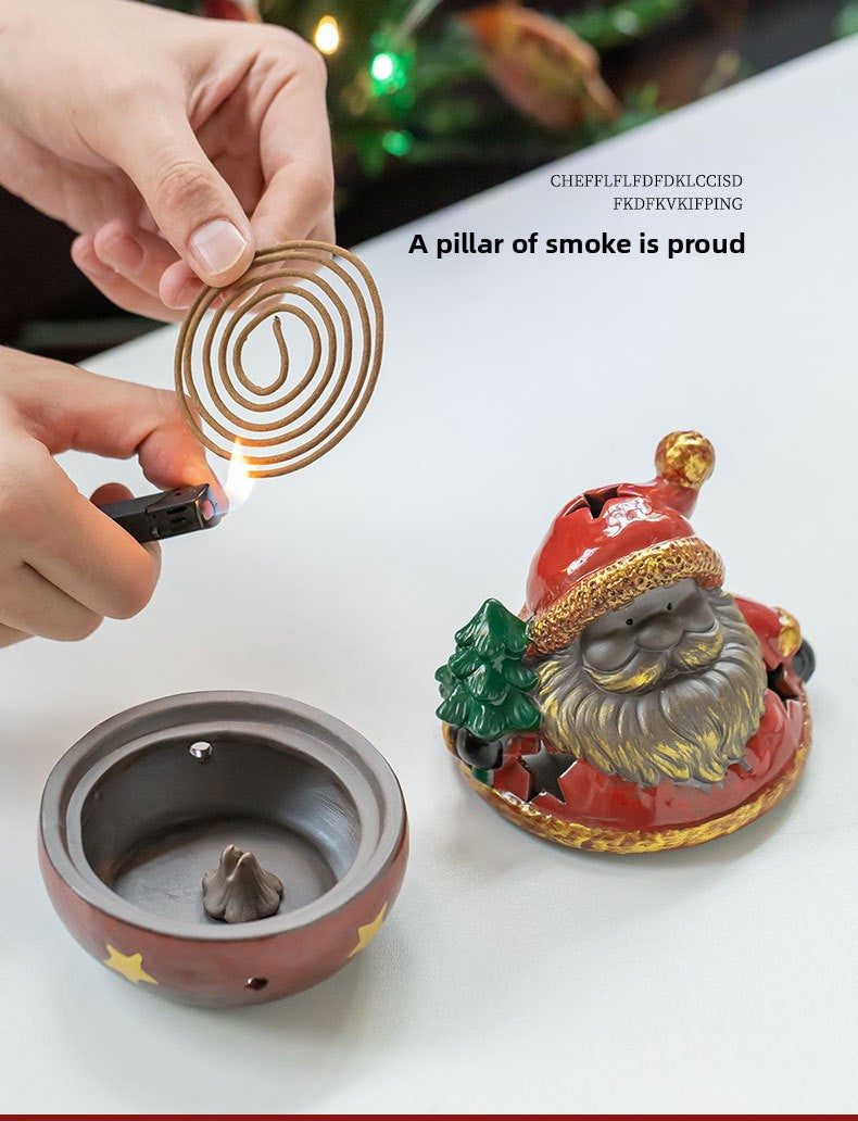 zensoullab Christmas themed incense burner