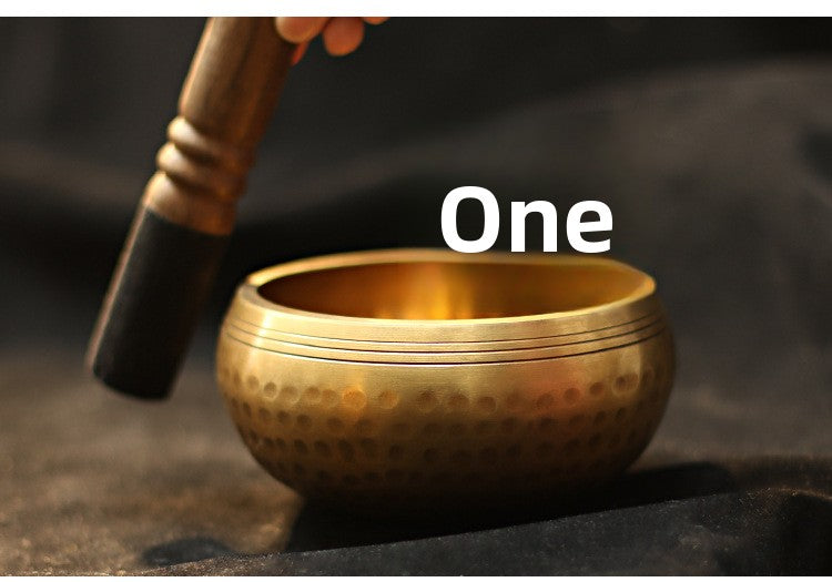 Zensoullab Nepal Handmade Buddha Sound Bowl Himalaya Bowl Meditation Yoga Healing Sound Bowl Xizang Practice Chanting Copper Bowl
