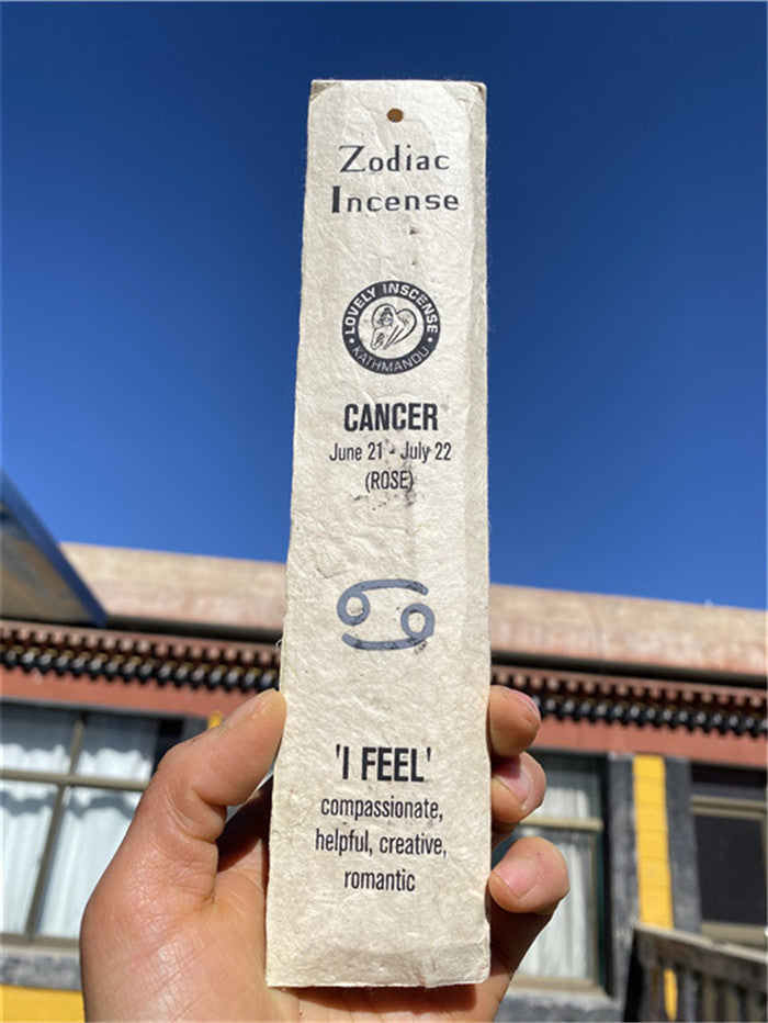 zensoullab Nepal Lovely Twelve Zodiac Handmade Incense Sticks