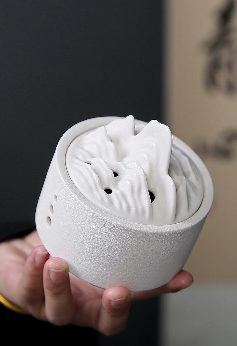 zensoullab Thousand Miles of Rivers and Mountains Ceramic Incense Burner