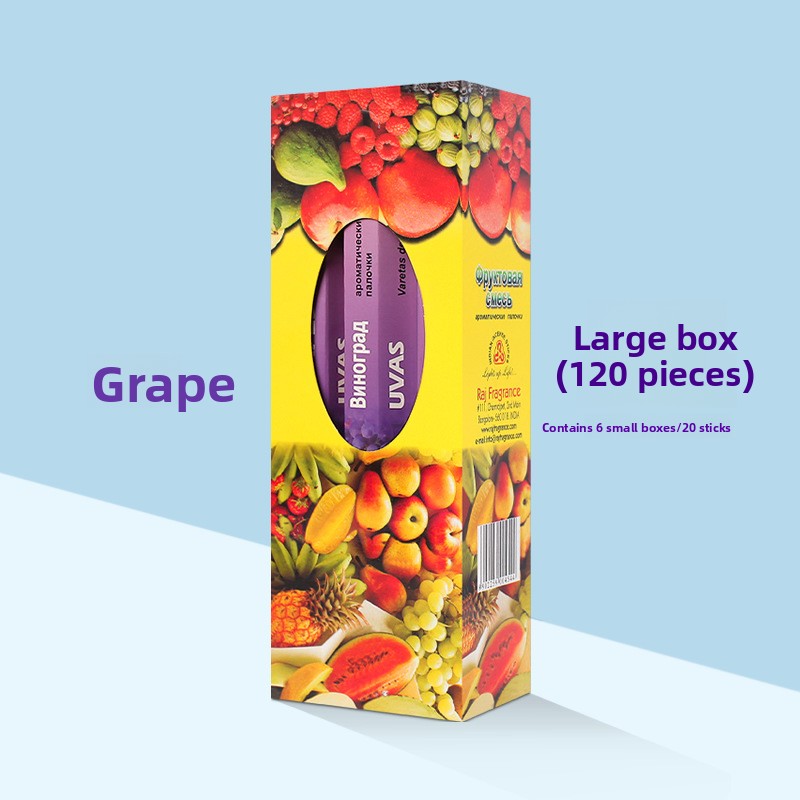 zensoullab Indian Incense 7 Fragrance Fruit Series Authentic Imported Indian Incense Incense Stick Fragrant Fresh