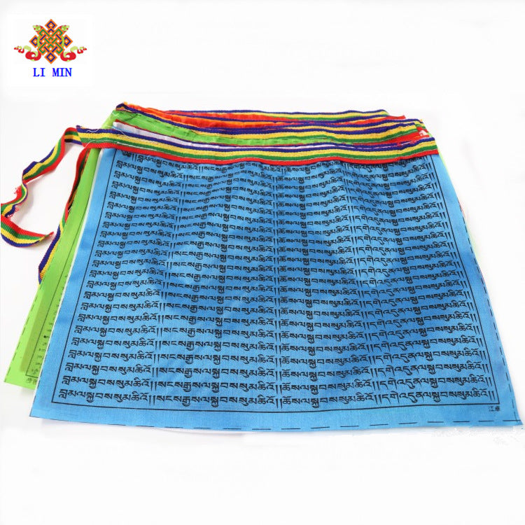 zensoullab Tibetan Ethnic Supplies Prayer Flags Printing Factory Colorful Family Portrait Prayer Flags Wind Horse Flags Hanging Flags