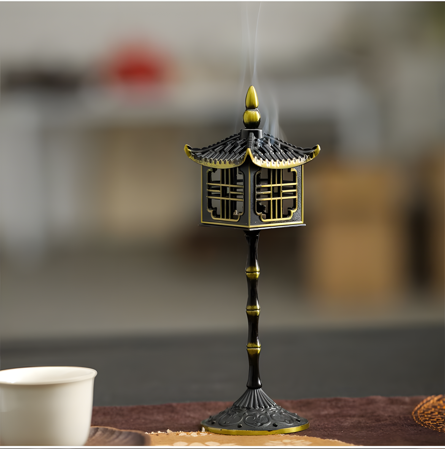 Zensoullab "Palace of Tranquility" Incense Burner for Meditation & Mindfulness