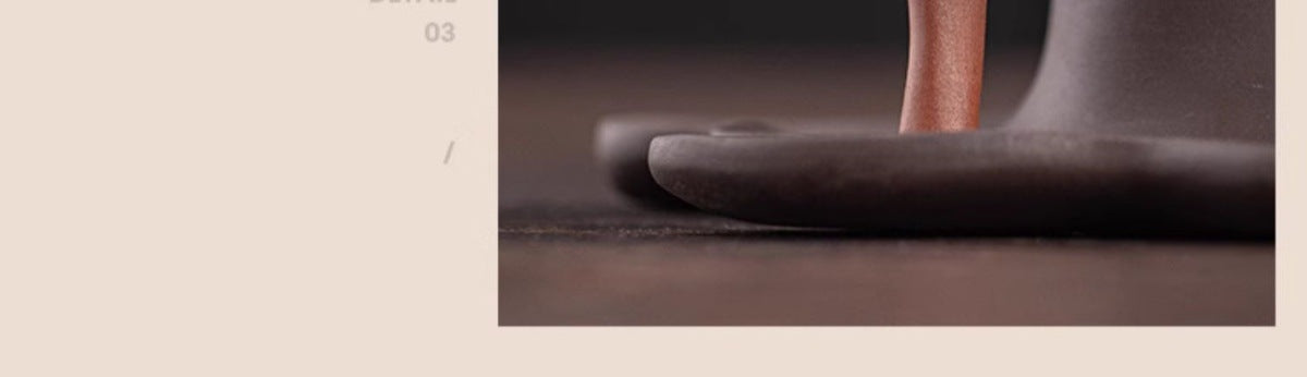 zensoullab Zen Style Chinese Backflow Incense Burner Mountain Water Landscape Desktop Ornament Creative Home Living Room Indoor Aromatherapy Burner