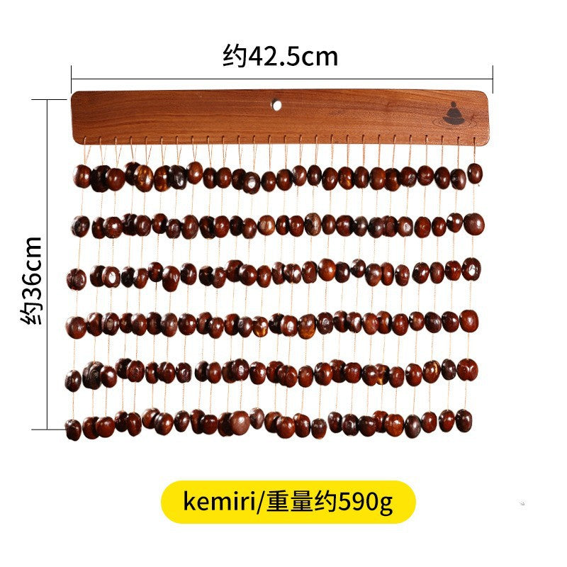 zensoullab South American Fruit Sound Bell Rattle Healing Accompaniment Unique Instrument Sound Bell Natural Plant Accompaniment Bell Fruit Bell