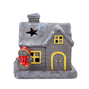 zensoullab Christmas themed ceramic incense burner