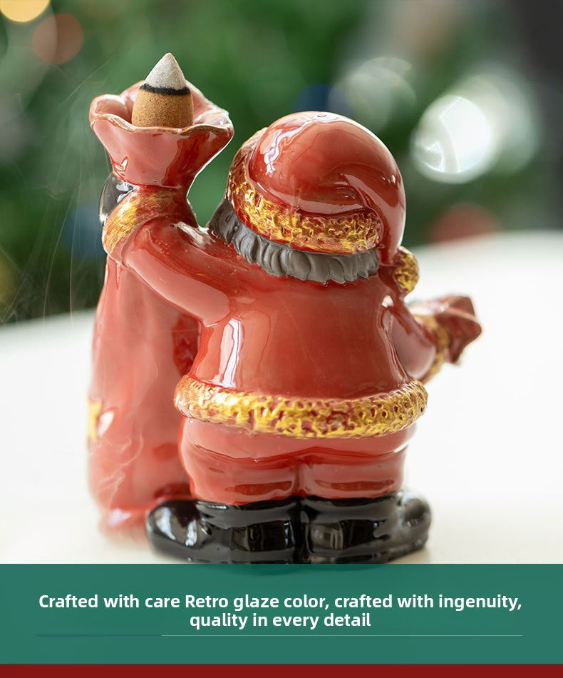 zensoullab Christmas Backflow Incense Burner
