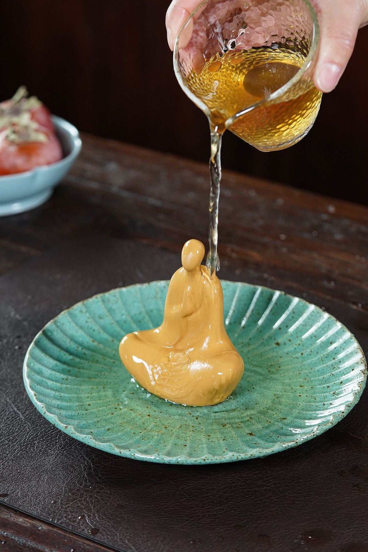 zensoullab Yixing Zisha Tea Pet Formless Buddha Tea Ceremony Tea Set Ornament Duan Clay Little Sha Mi Zen Little Monk Can Be Cultivated