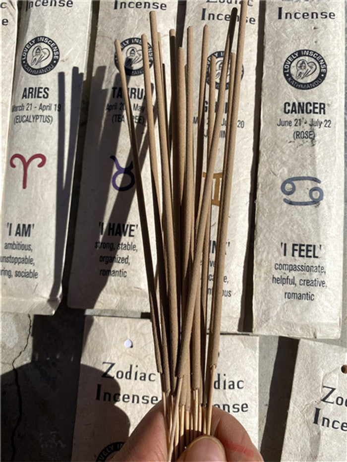 zensoullab Nepal Lovely Twelve Zodiac Handmade Incense Sticks