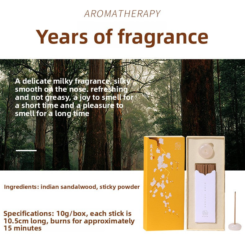 zensoullab Incense Sticks Agarwood Sandalwood Incense New Chinese Style Portable Gift Box Pocket Incense Home Aromatherapy