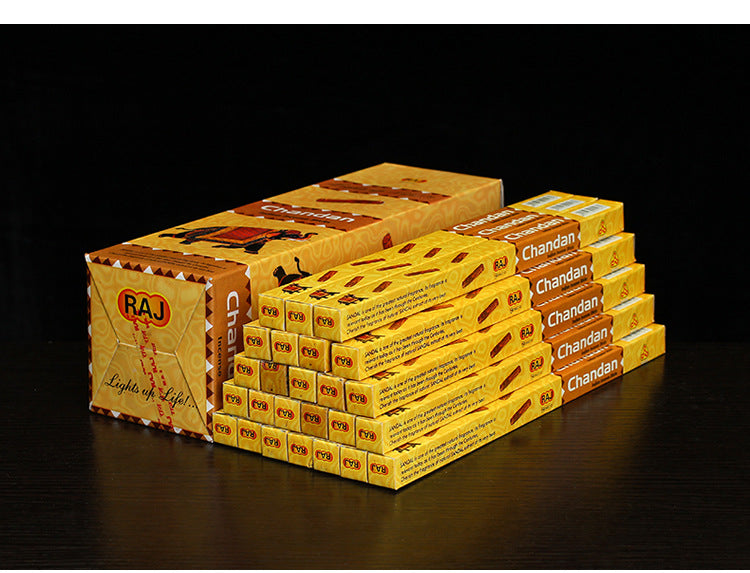 Zensoullab India Fragrant 30 Kinds of Fragrance Small Square Series Genuine Goods Imported Indian Aromatherapy Joss-Stick Handmade Incense