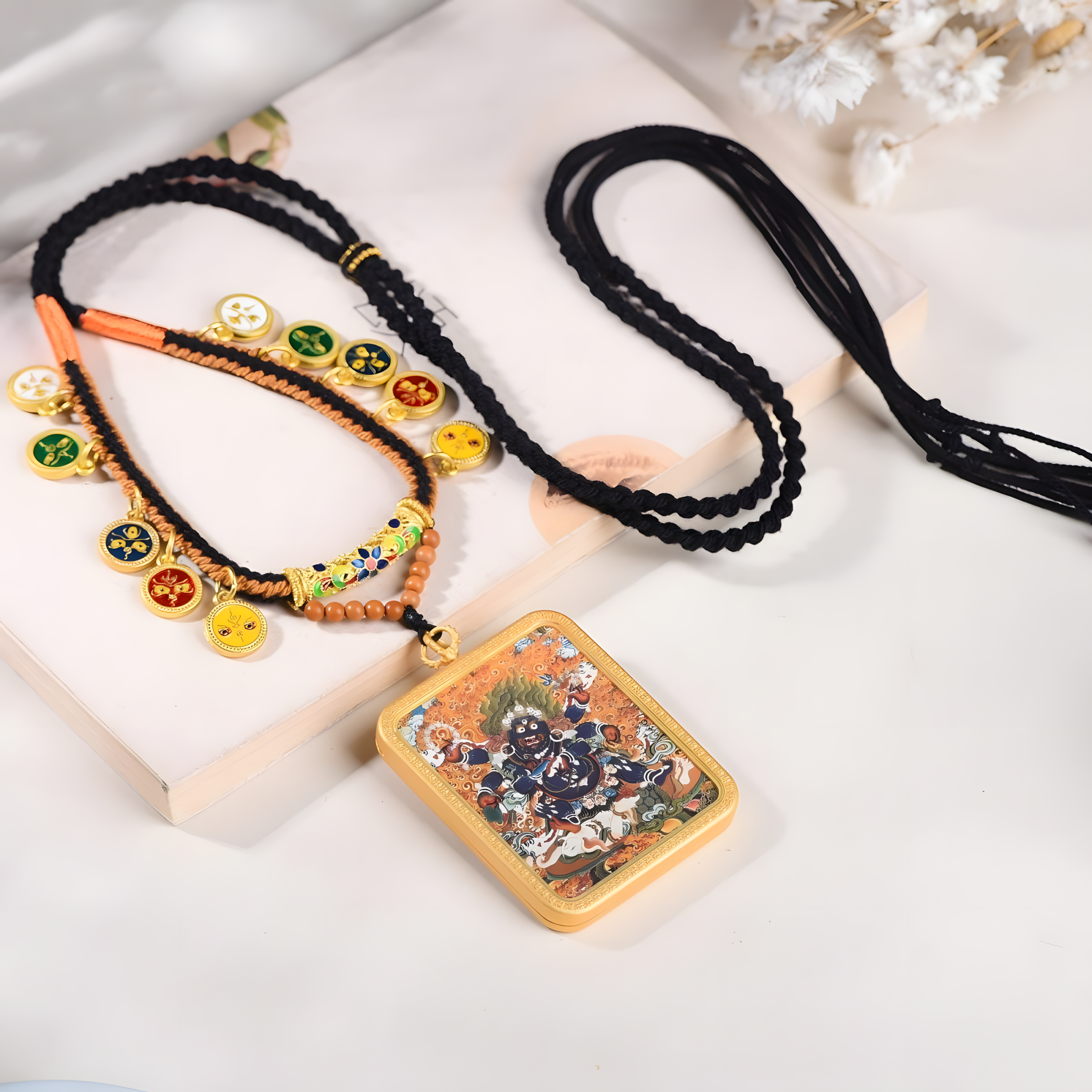Zensoullab｜Guardian Tassel Amulet Necklace