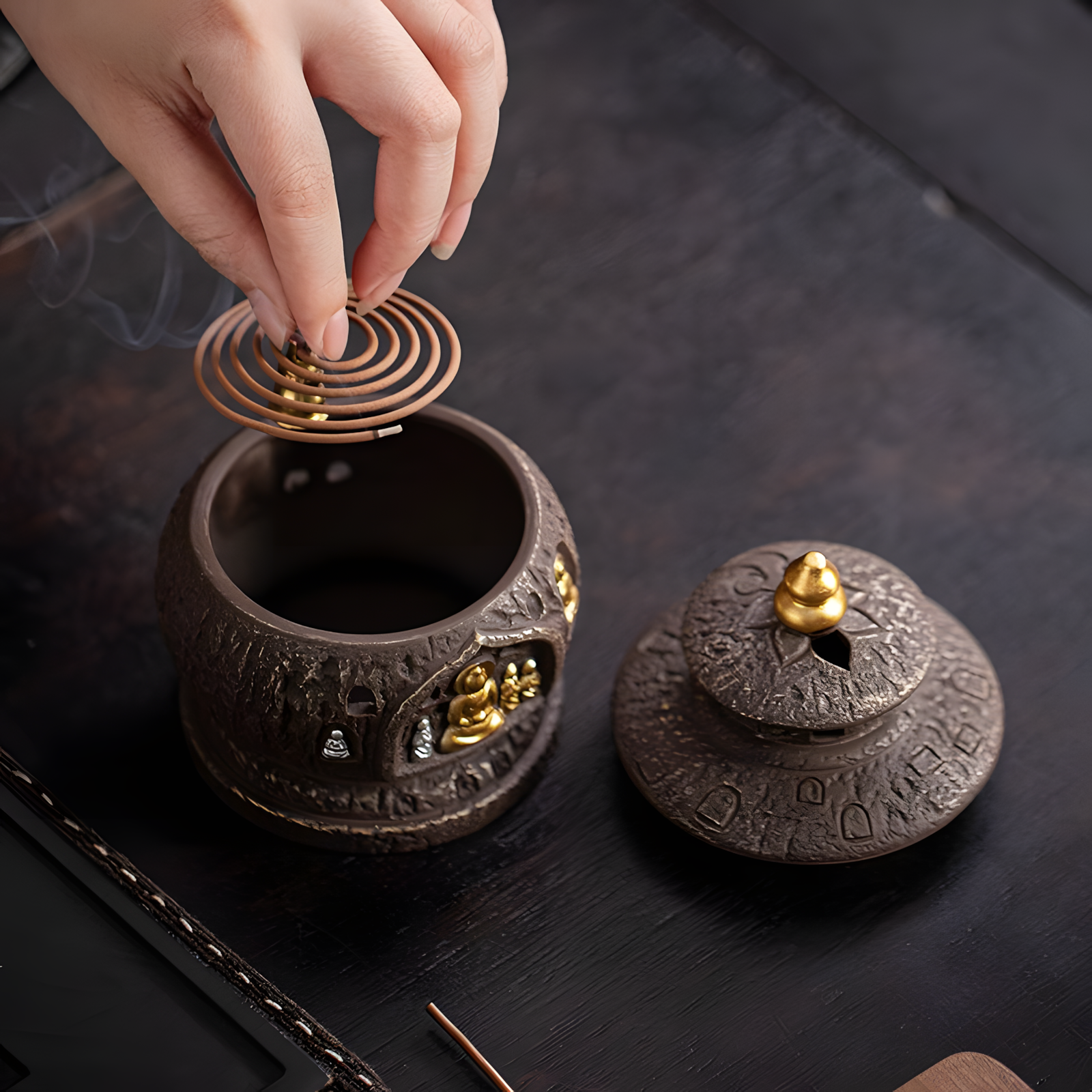 Zensoullab｜Sacred Dunhuang Pagoda Incense Burner