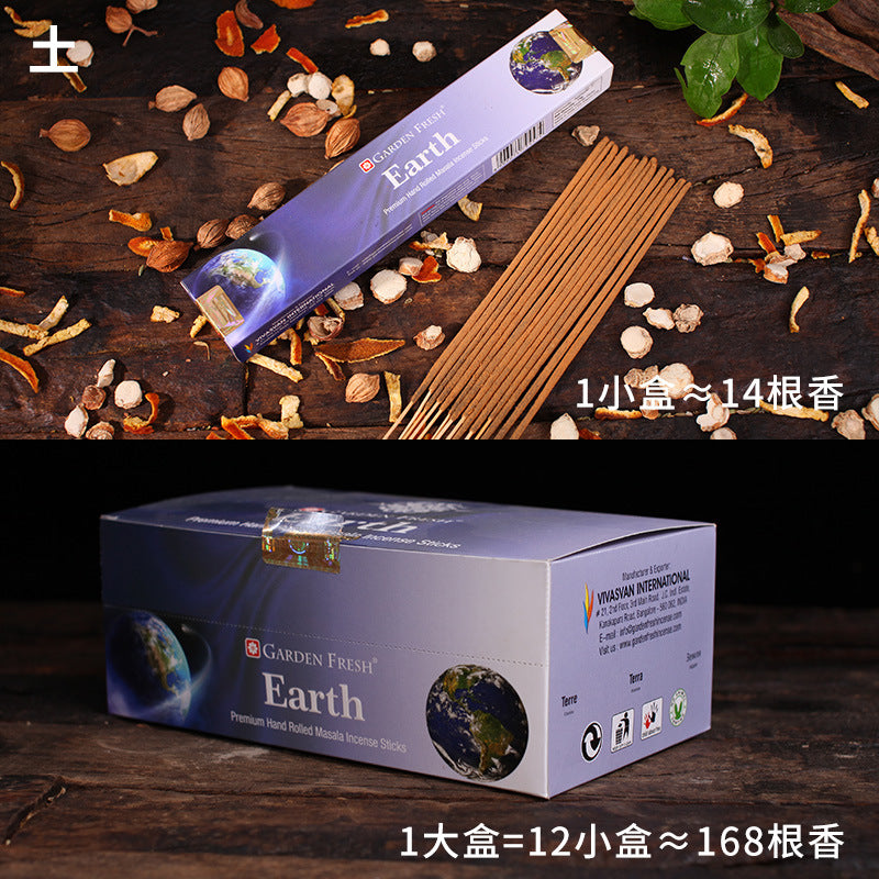 zensoullabGF Hot-Selling Indian Incense 18 Flavors Masala Handmade Sandalwood Agarwood Imported Aromatherapy Incense Stick Tibetan Incense