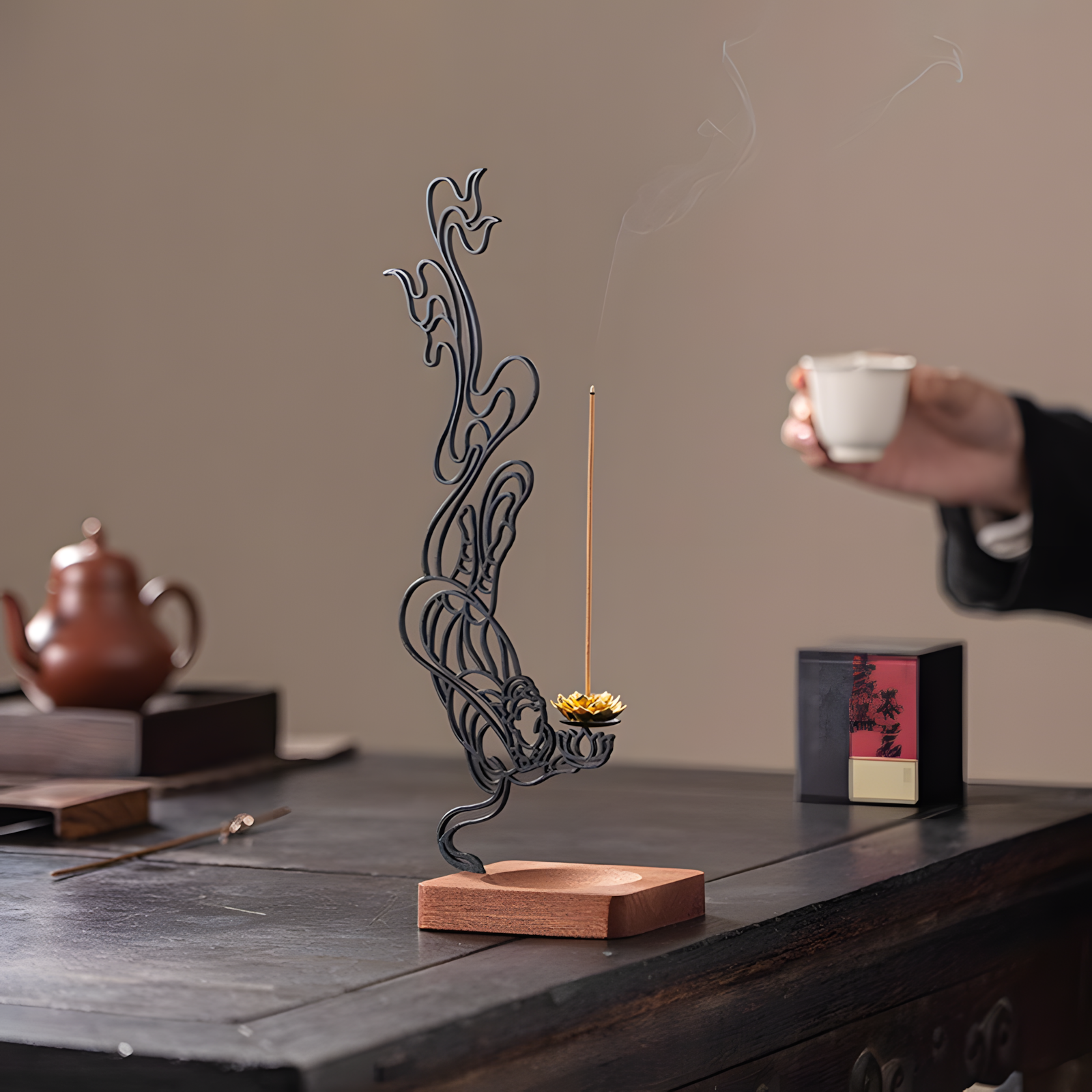 Zensoullab｜“Celestial Offering”  | Dunhuang Flying Apsara Incense Holder