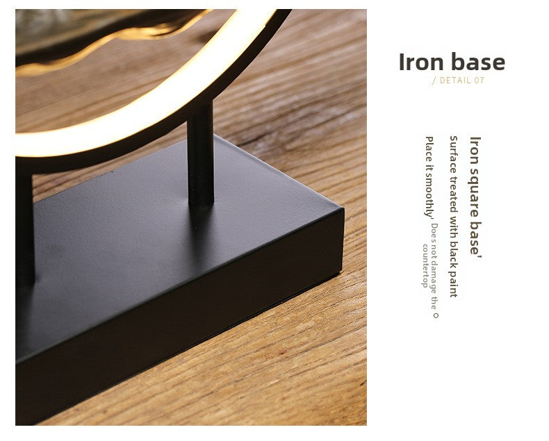 zensoullab Zen Style Chinese Mountain Water Backflow Incense Burner Lamp Ring Creative Home Sandalwood Agarwood Indoor Aromatherapy Ornament