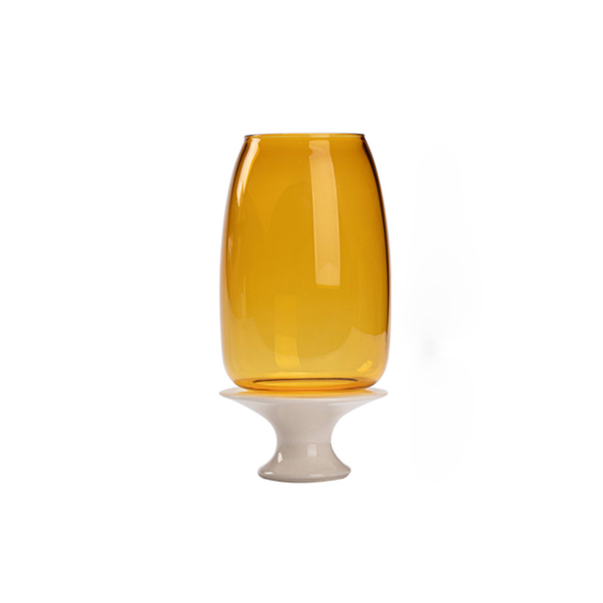 zensoullab New Chinese Zen Candle Holder Windproof Glass Lampshade Vintage Home Aromatherapy Candle Atmosphere Tea Room Ornament