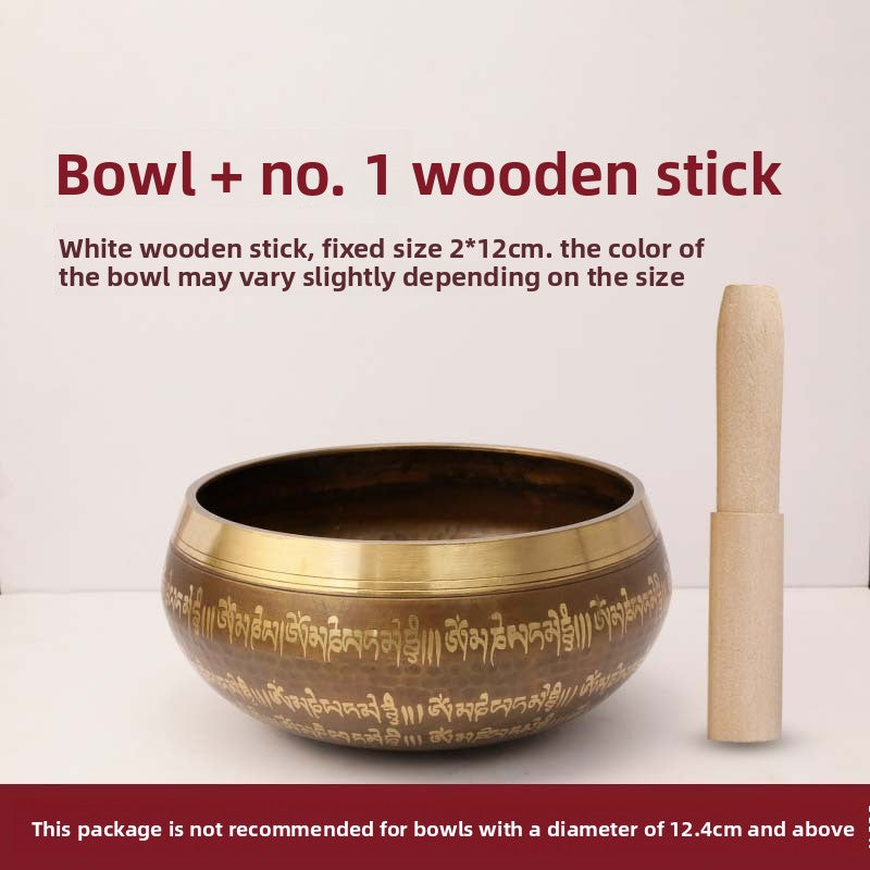 zensoullab Nepal Sutra Singing Bowl Tibetan Singing Bowl Buddha Sound Bowl Buddha Sound Bowl Singing Bowl Yoga Meditation Healing Singing Bowl