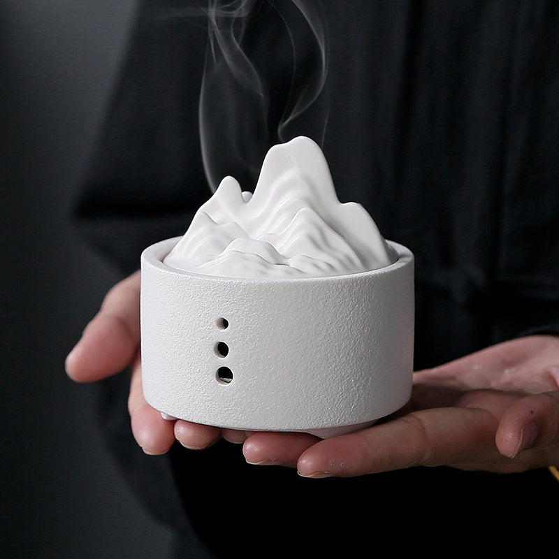 zensoullab Thousand Miles of Rivers and Mountains Ceramic Incense Burner