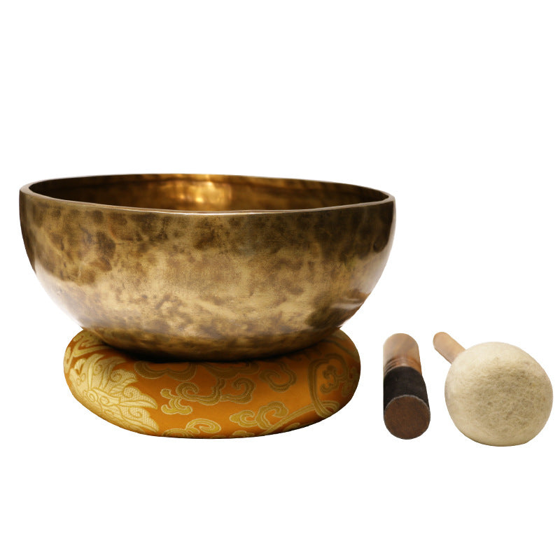 zensoullab Nepal Handmade Pure Bowl Tiger Spot Singing Bowl Yoga Meditation Buddha Sound Bowl Tibetan Singing Bowl Sound Healing Bowl Copper Chime Bowl