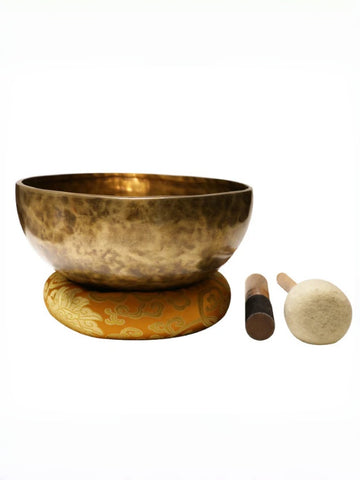 zensoullab Nepal Handmade Pure Bowl Tiger Spot Singing Bowl Yoga Meditation Buddha Sound Bowl Tibetan Singing Bowl Sound Healing Bowl Copper Chime Bowl
